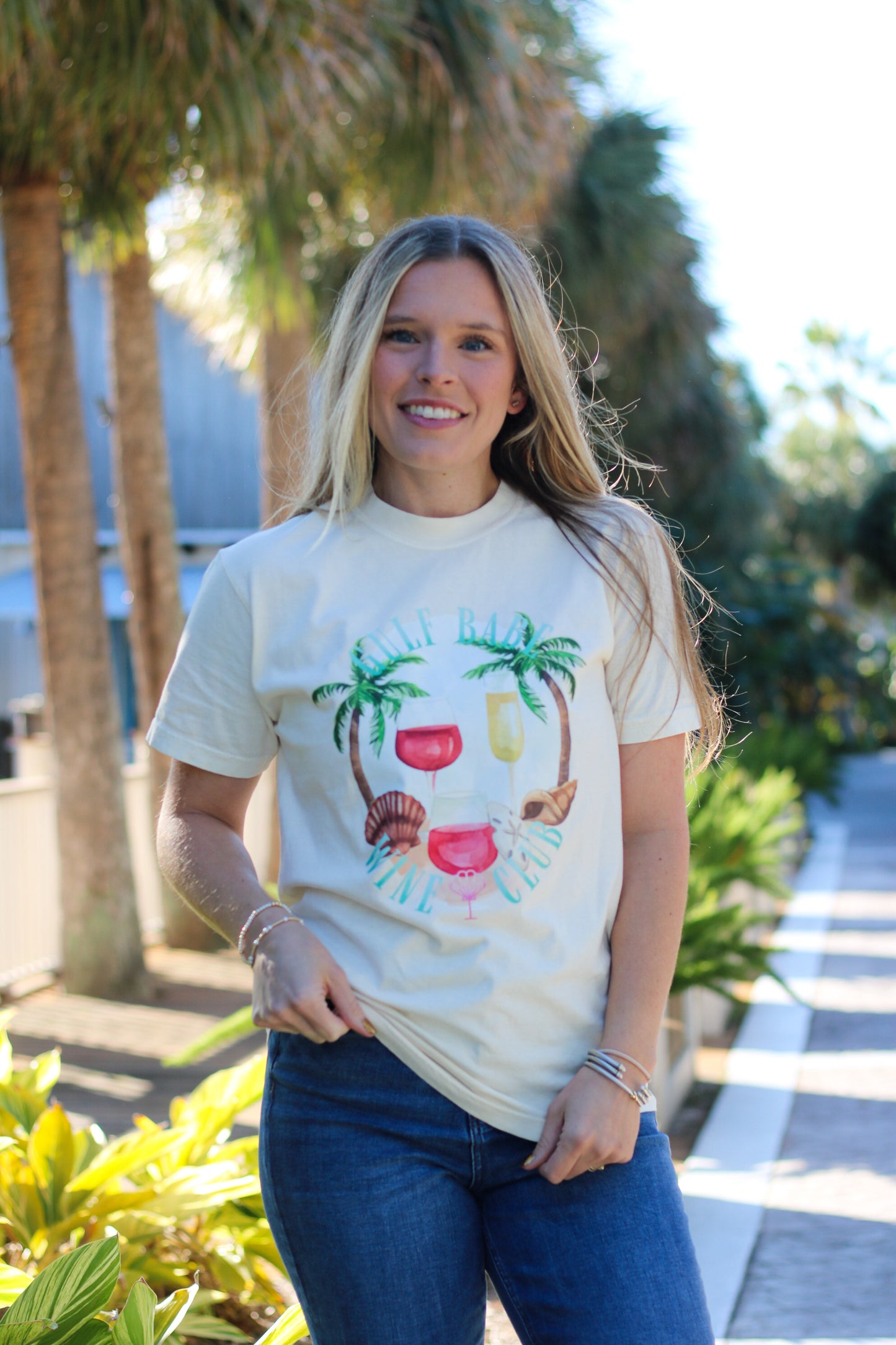 Gulf Babe Wine Club Tee