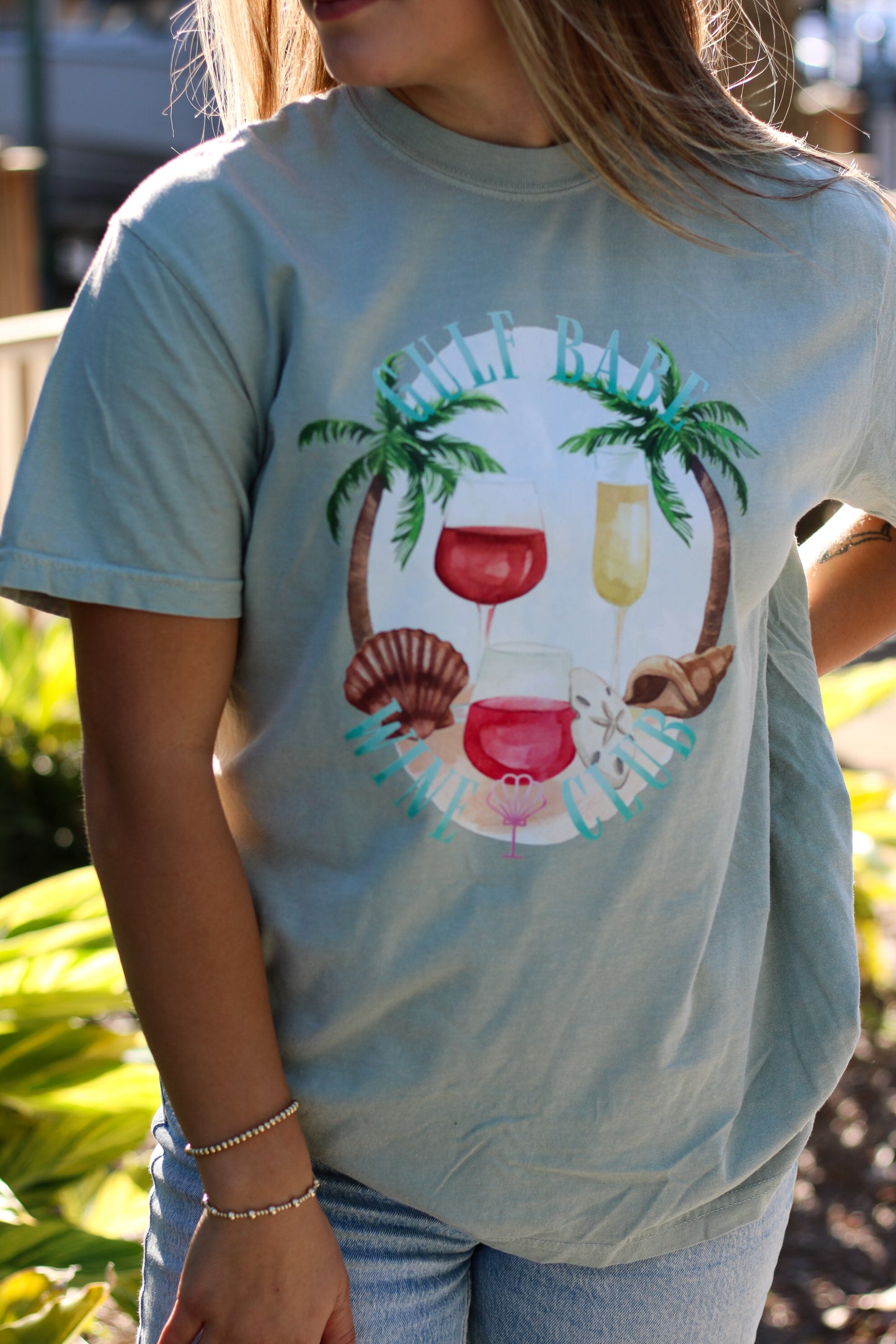 Gulf Babe Wine Club Tee
