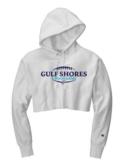 GULF SHORES CHEER FOOTBALL CROP WHITE