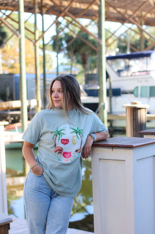 Gulf Babe Wine Club Tee