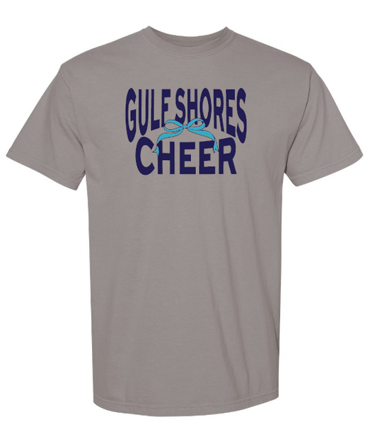 GULF SHORES CHEER BOW SHIRT