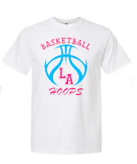 LA Hoop Comfort Color Tee